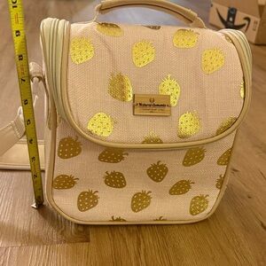 Pink Strawberry Lunch Bag